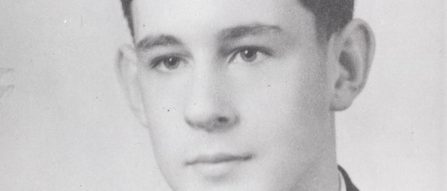 Portrait de René Lévesque âgé de 17 ans, 1939. 