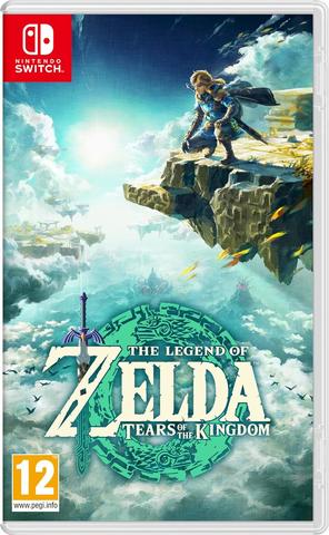Pochette du jeu vidéo The legend of Zelda. Tears of the kingdom
