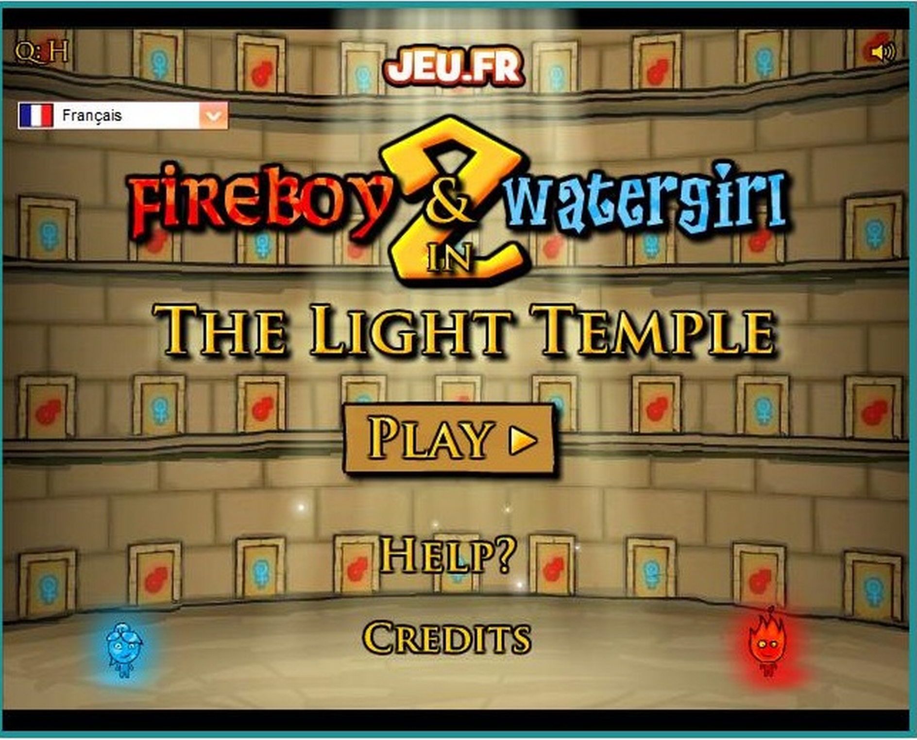 Fireboy & Watergirl 2 : In the Light Temple