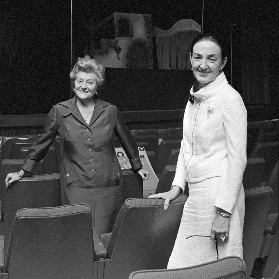 Dans la salle du Rideau Vert, 19 août 1968.