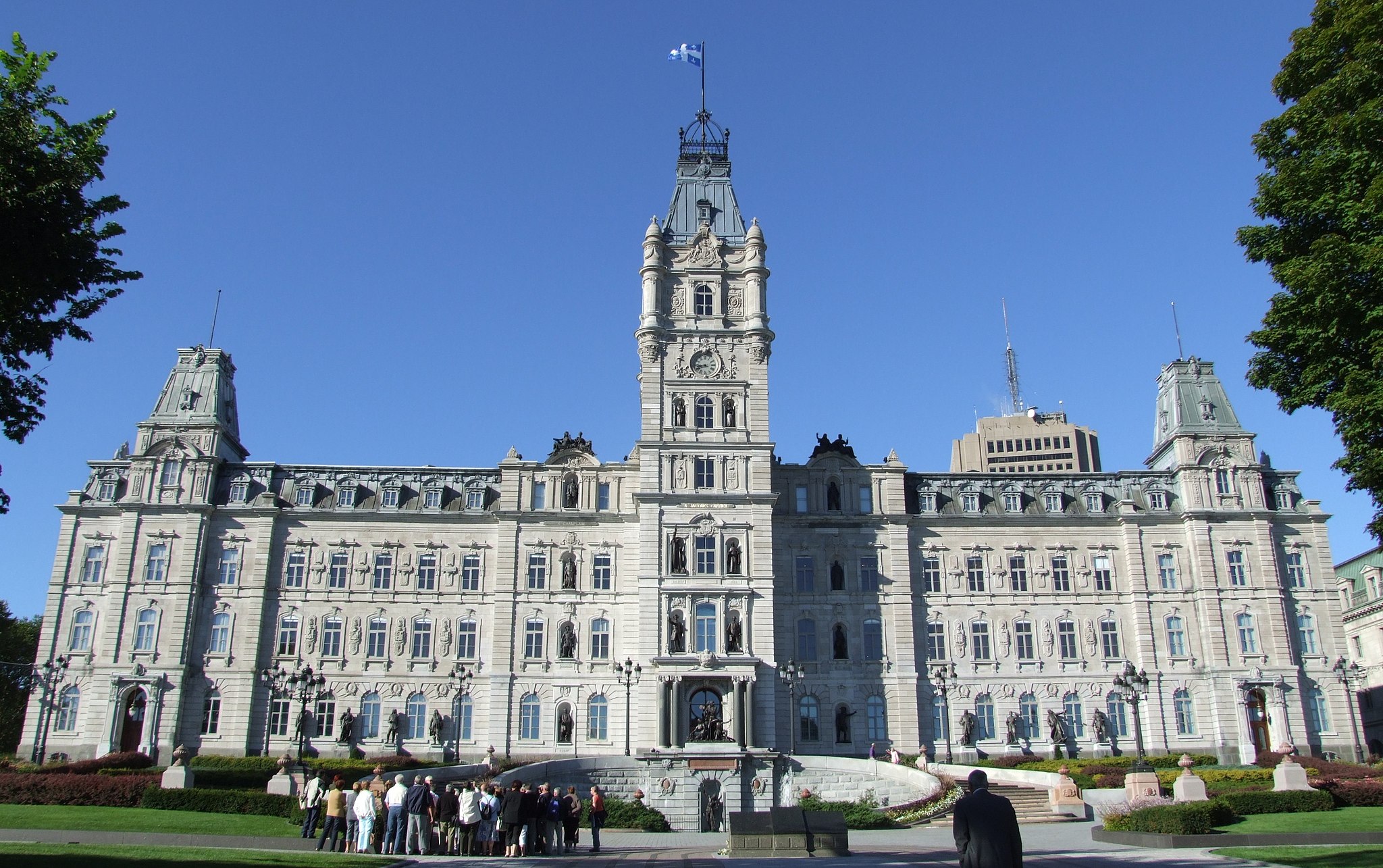 Hôtel du Parlement à Québec.