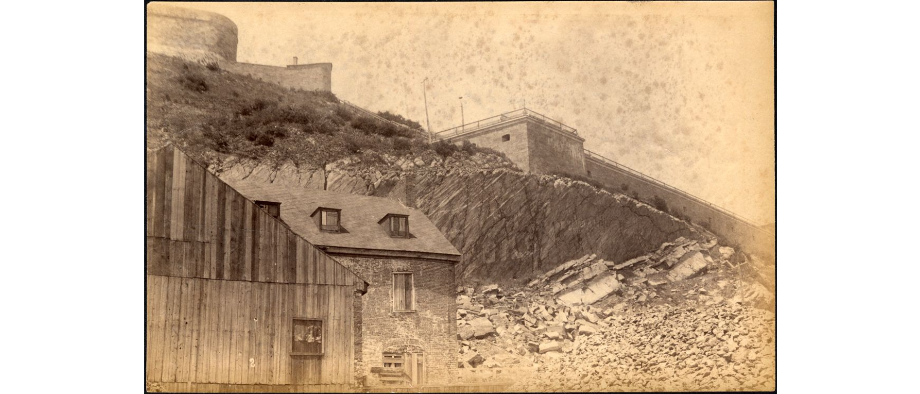 Quartier Cap-Blanc — Rue Champlain — Catastrophe, septembre 1889 (8)