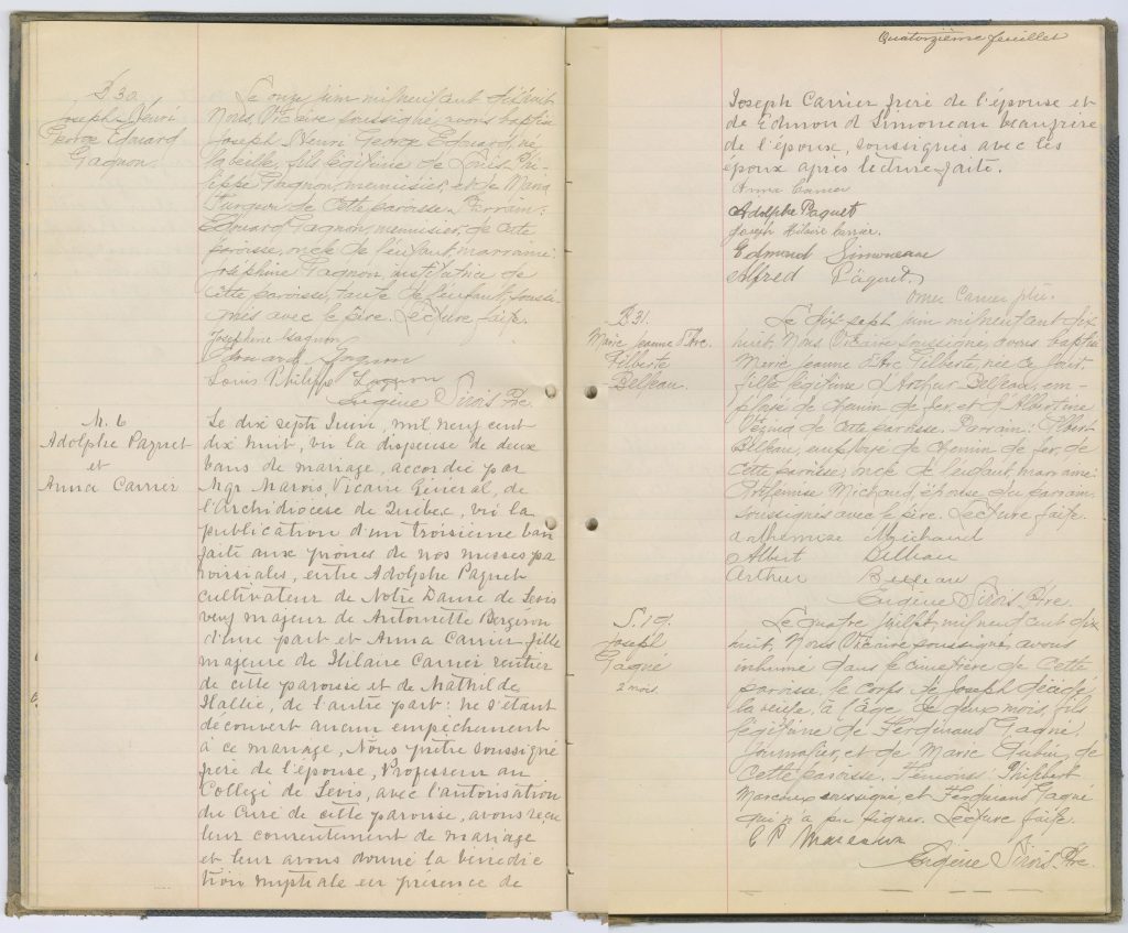 Registre de l’état civil de Saint-David-de-l’Aube-Rivière, 1918