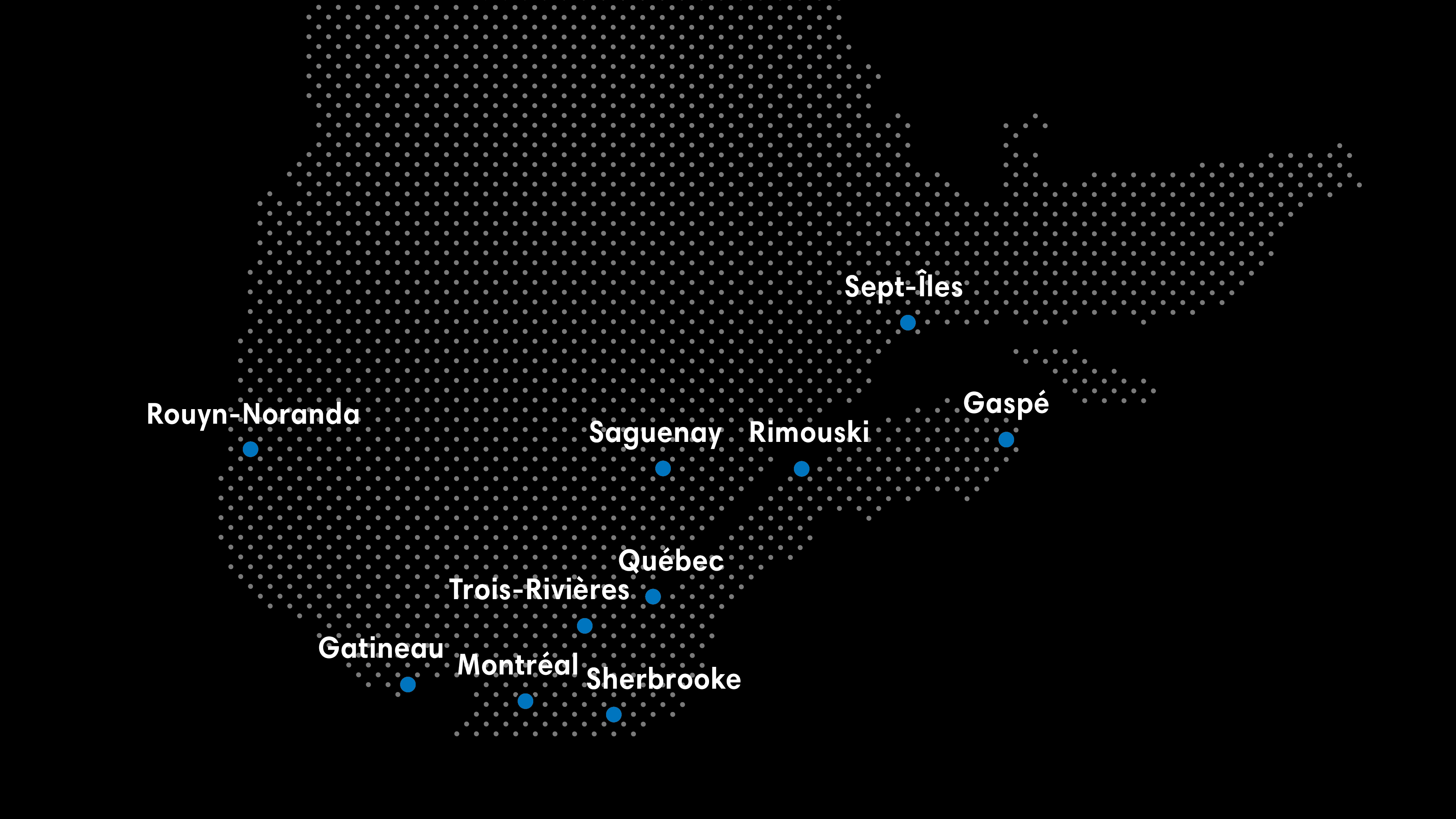 Carte centres d'archives