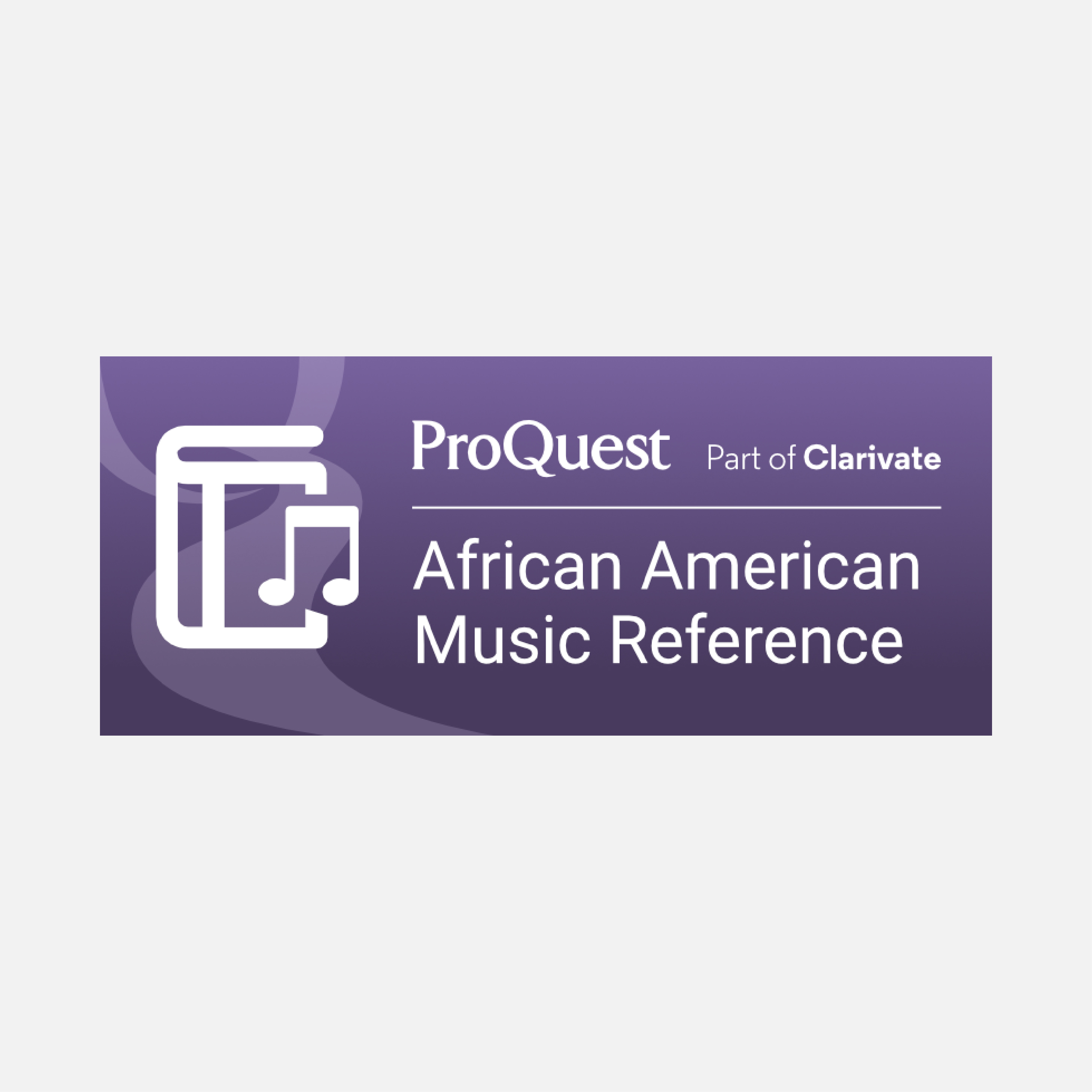 Logo African American Music Reference