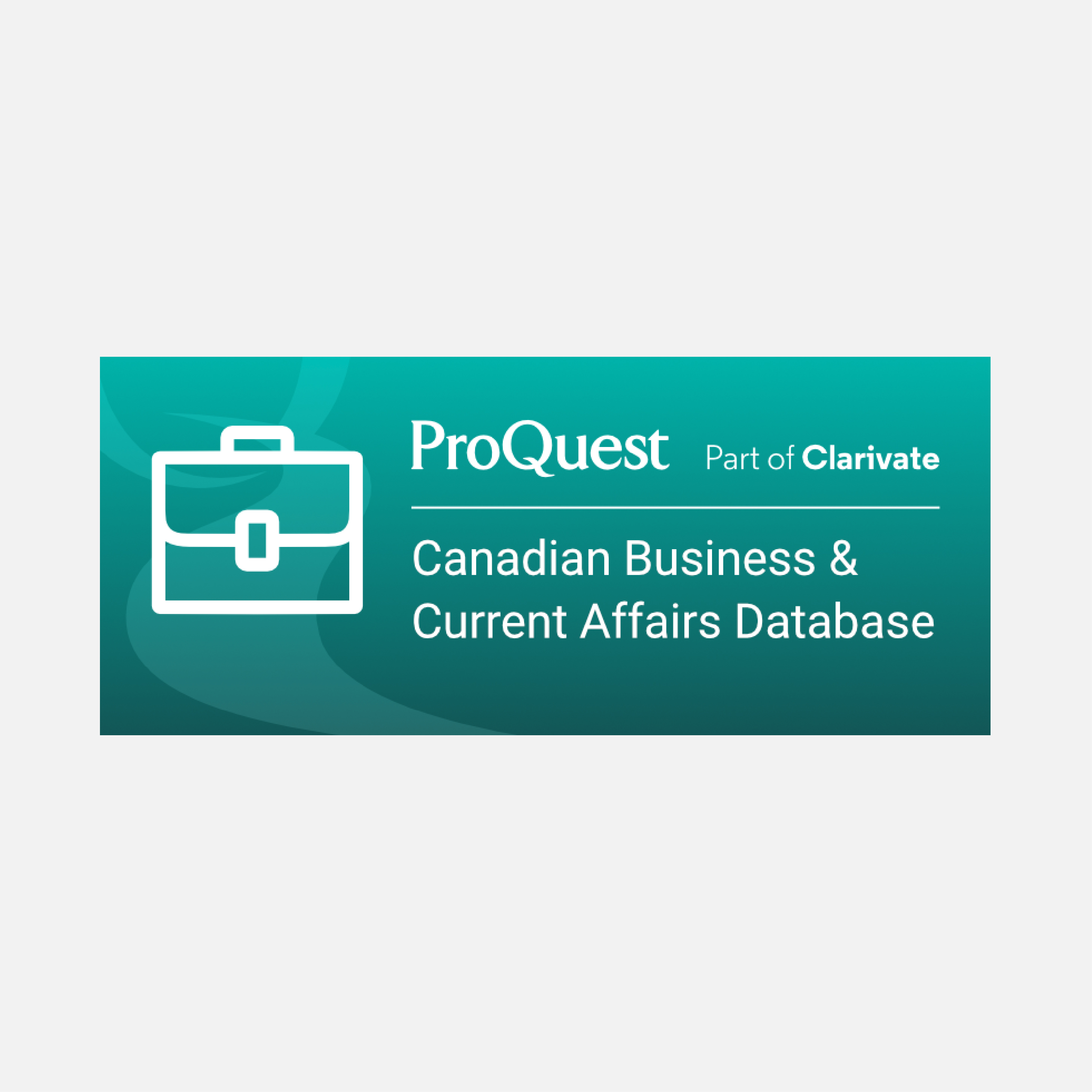 Logo Canadian Business and Current Affairs Database (CBCA)