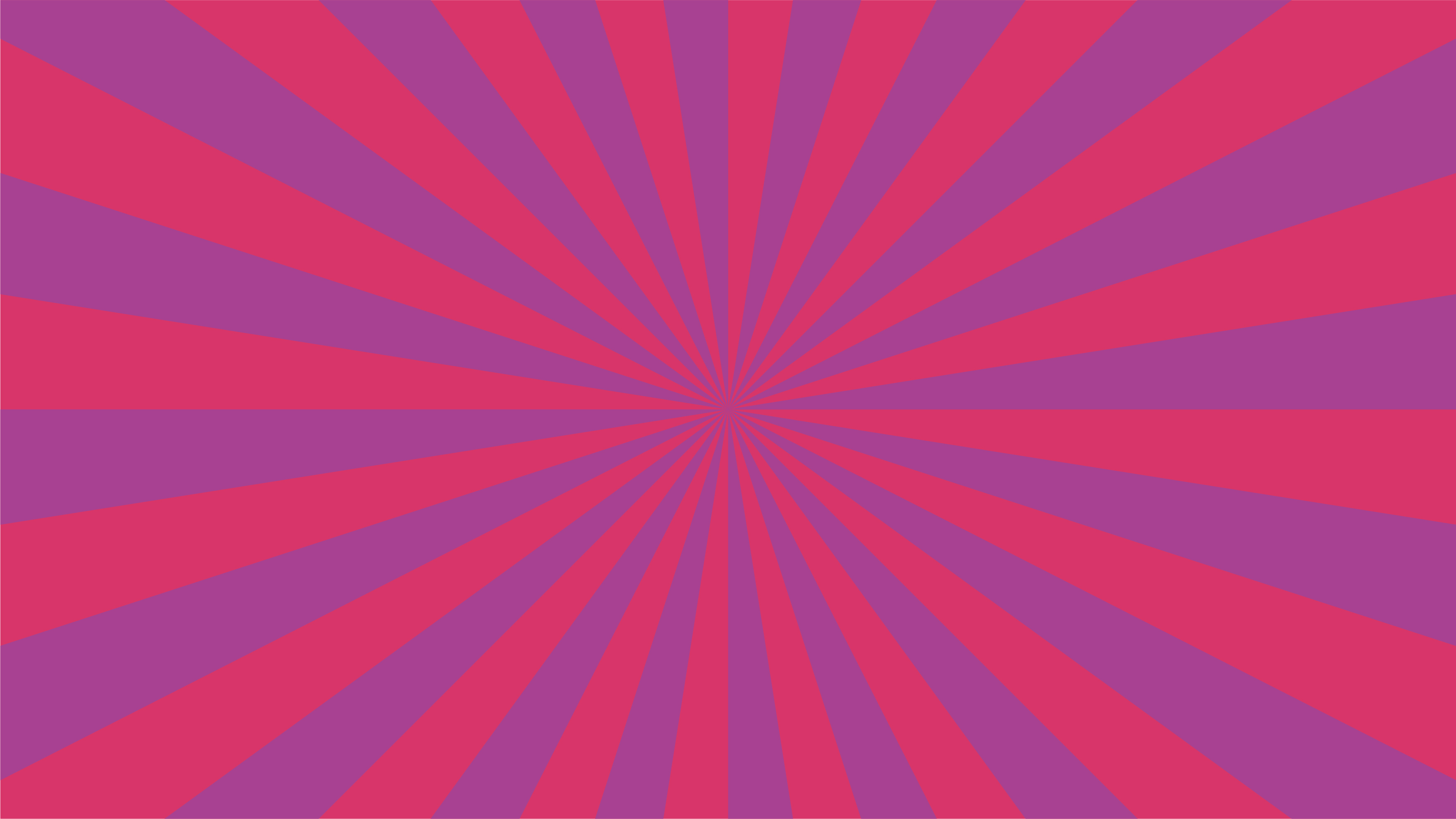 Illustration abstraite. Lignes rouges et violettes allant du centre vers les bords.