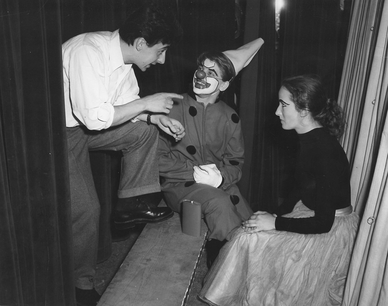 Paul Buissonneau et Clémence DesRochers au Théâtre de la Roulotte, été 1954 ou 1955