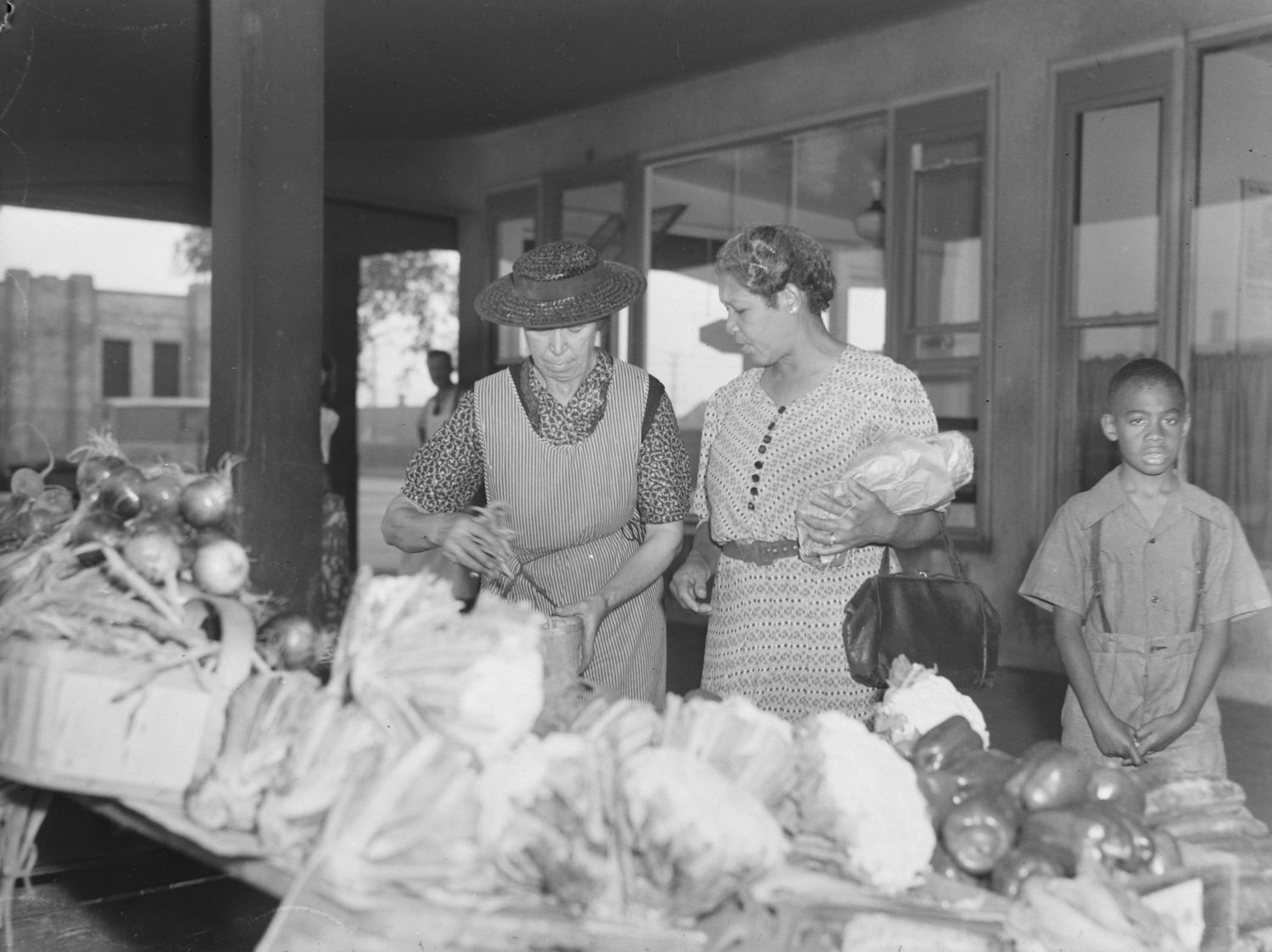 Marché Atwater, Montréal, 29 août 1945