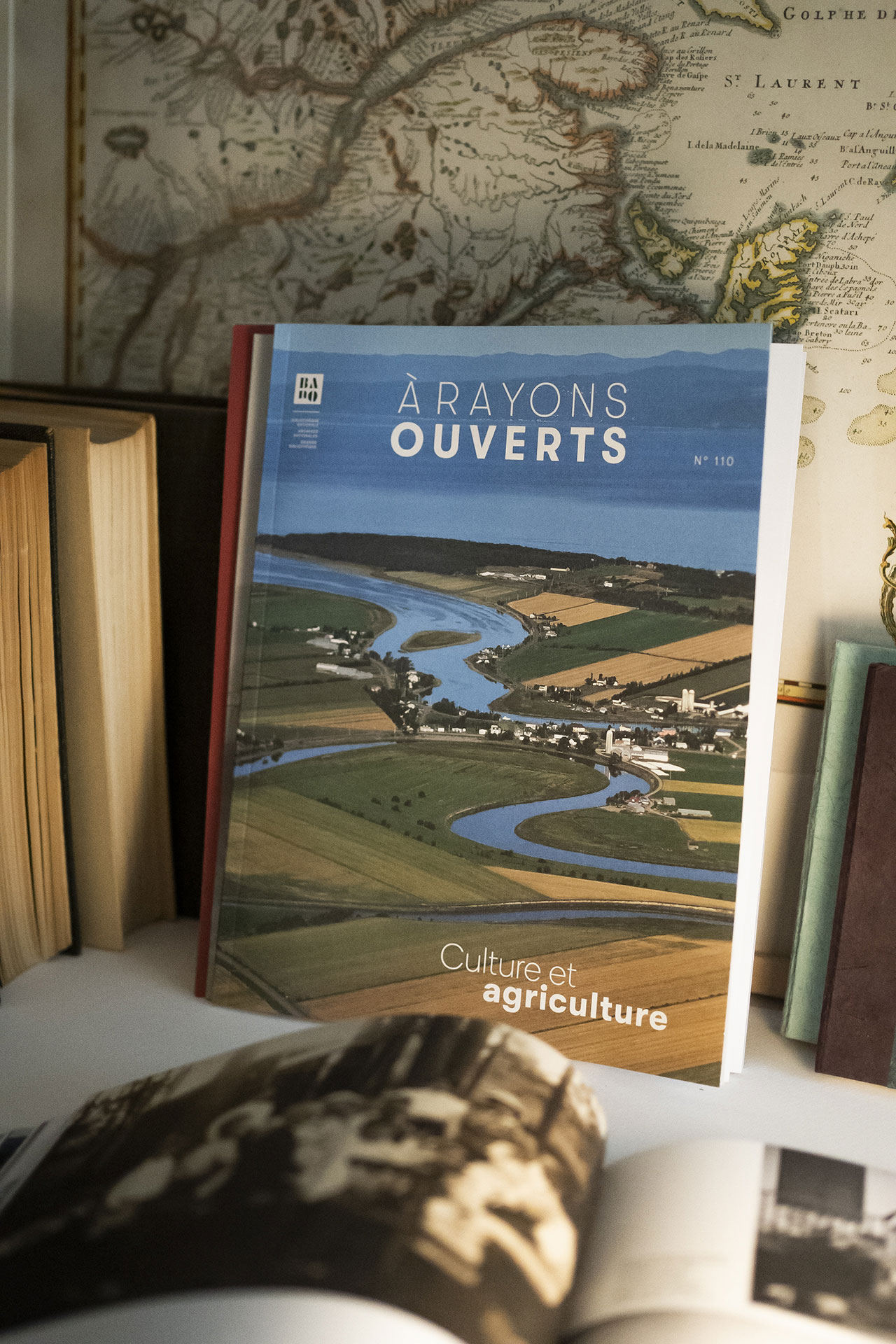 Couverture magazine «À rayons ouverts» Culture et agriculture.