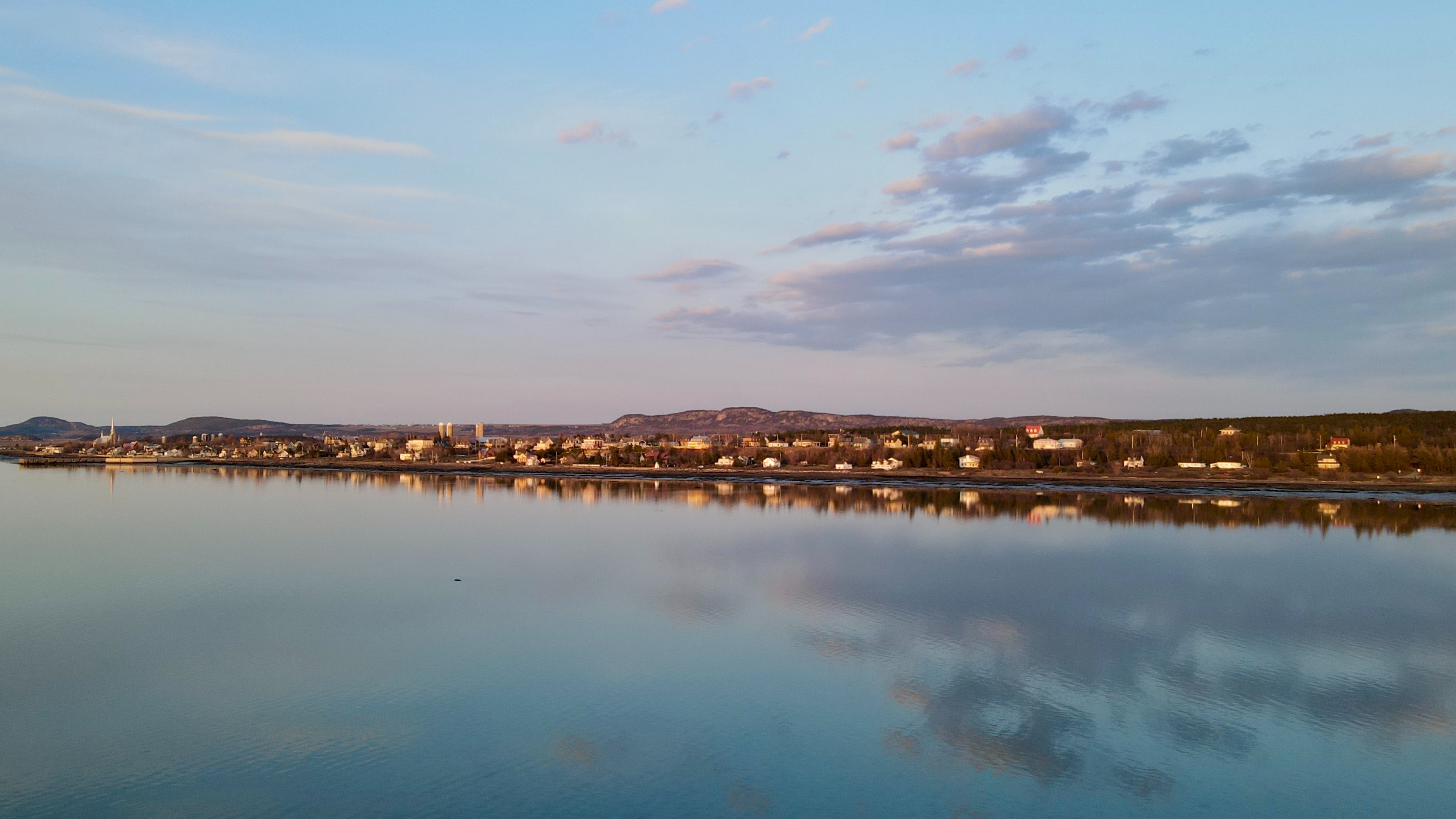 Photo du fleuve Saint-Laurent et de Kamouraska