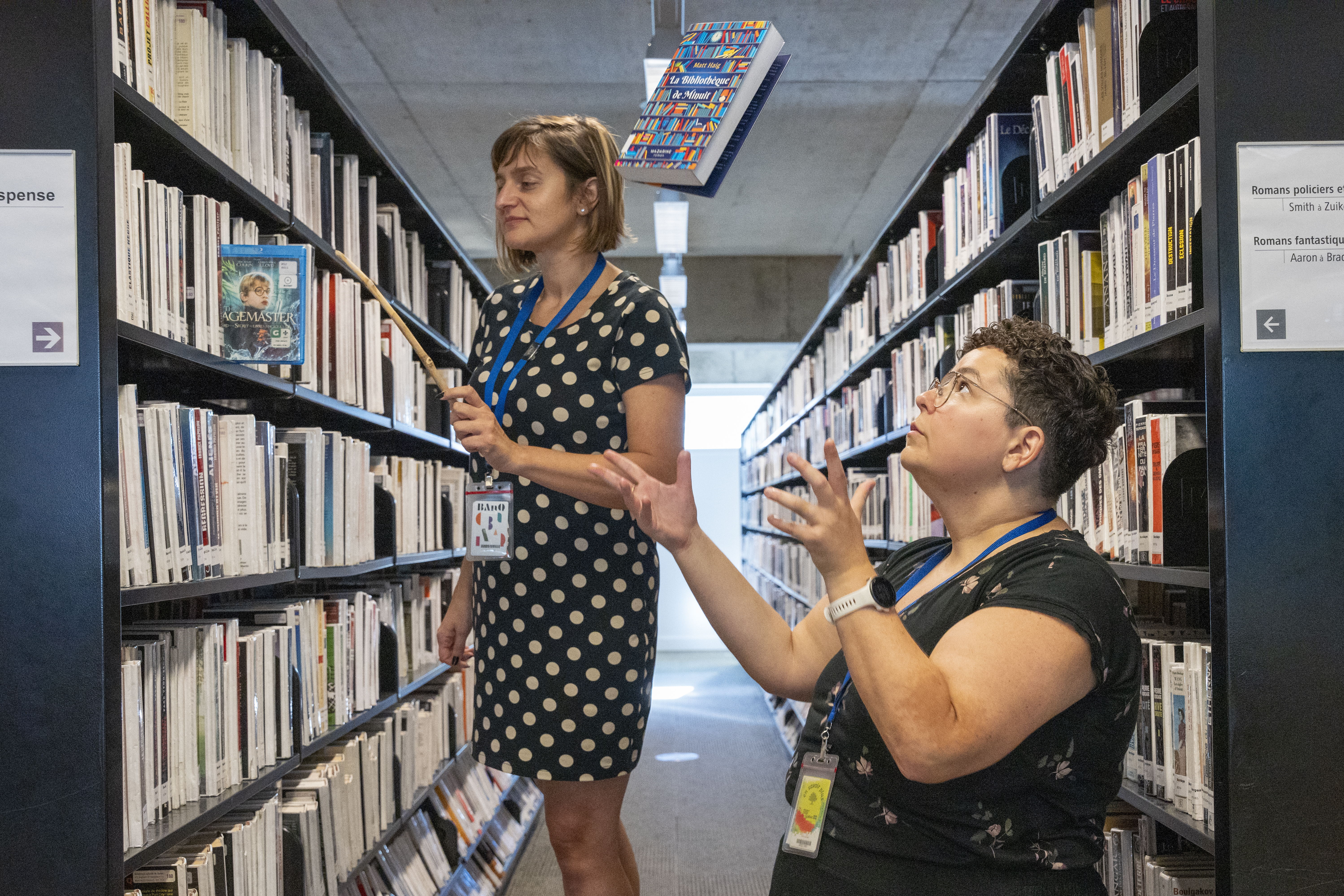 Des histoires de bibliothèques