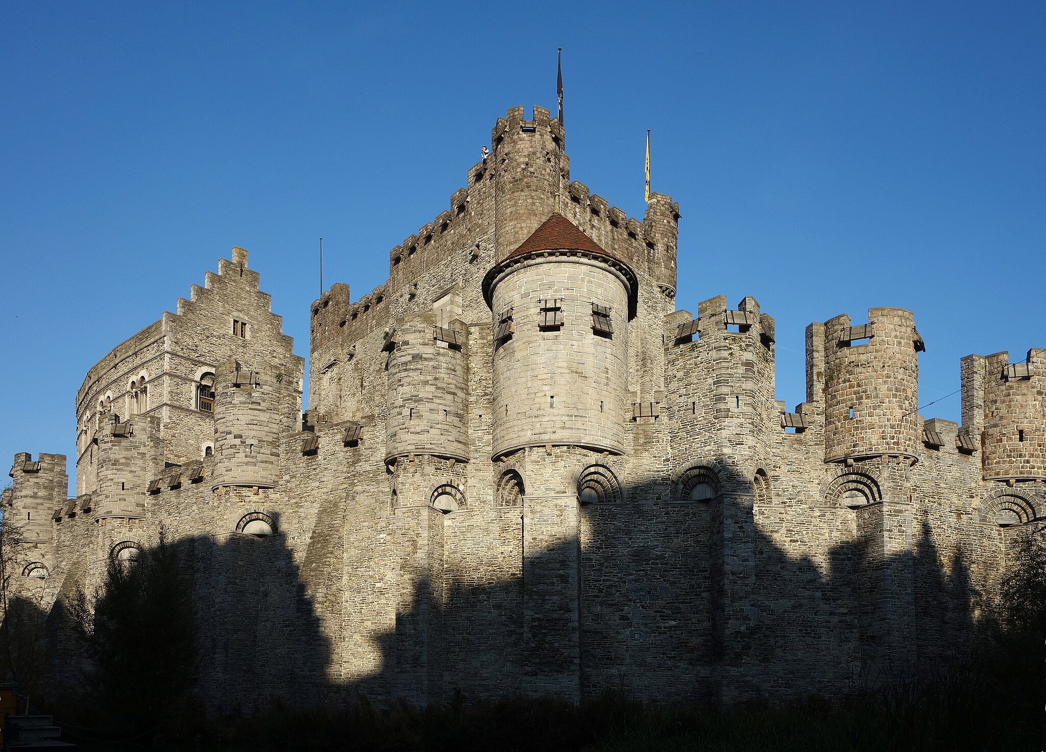 Le château des comtes de Flandre à Gand