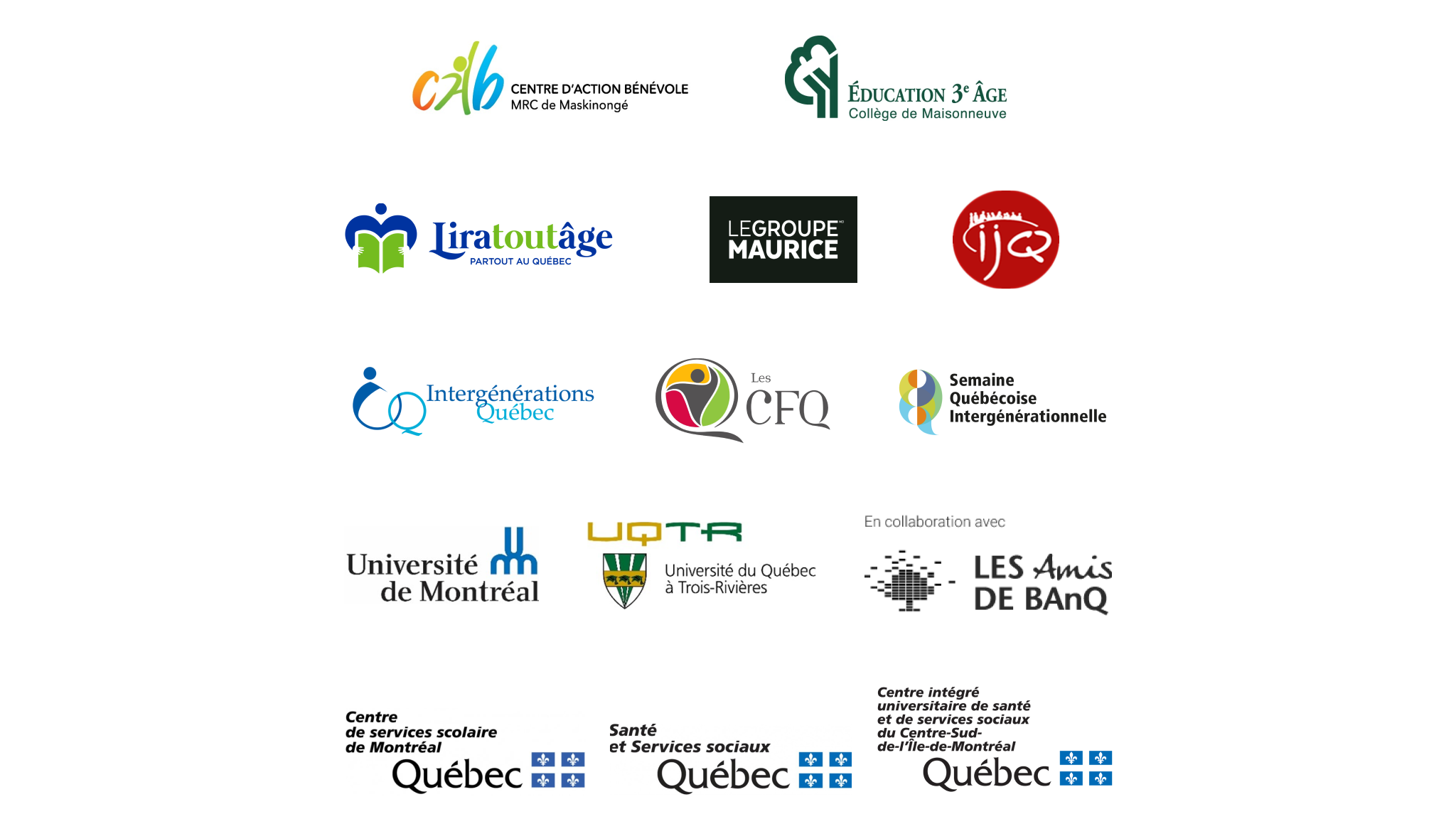 Partenaires et collaborateurs