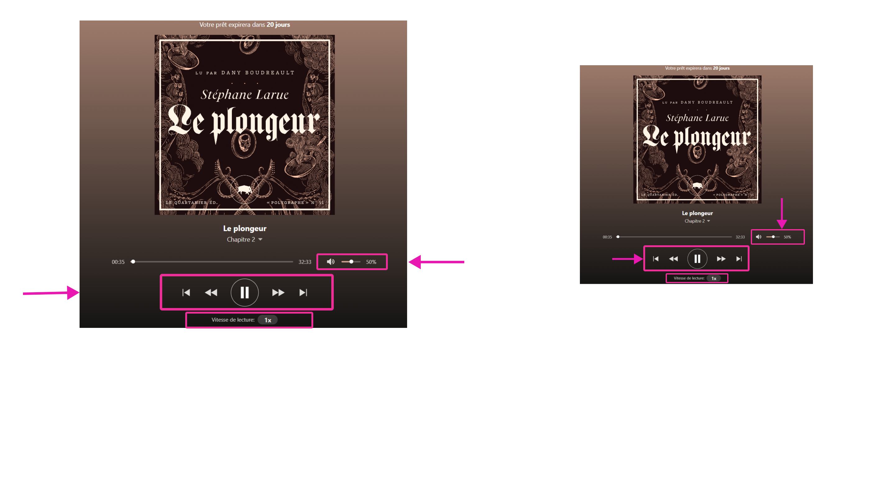 Les options d’écoute pour la lecture d’un livre audio de Pretnumerique