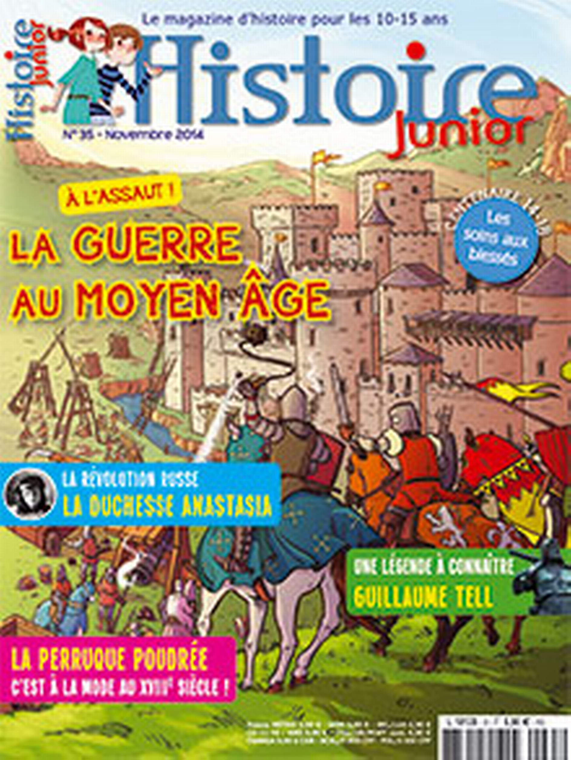 Histoire junior – Le magazine d’histoire pour les 10-15 ans