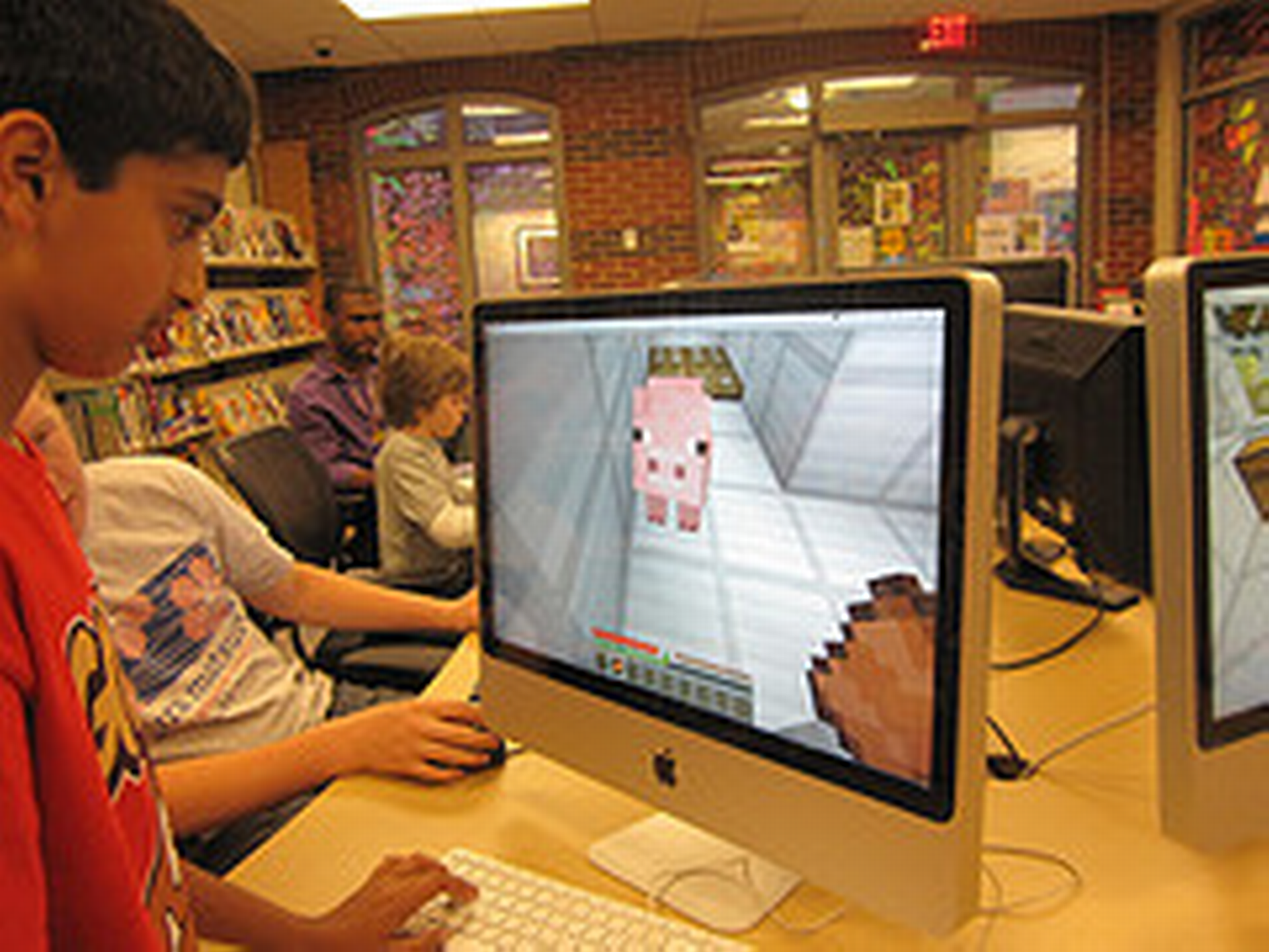 Des clubs de Minecraft à la bibliothèque