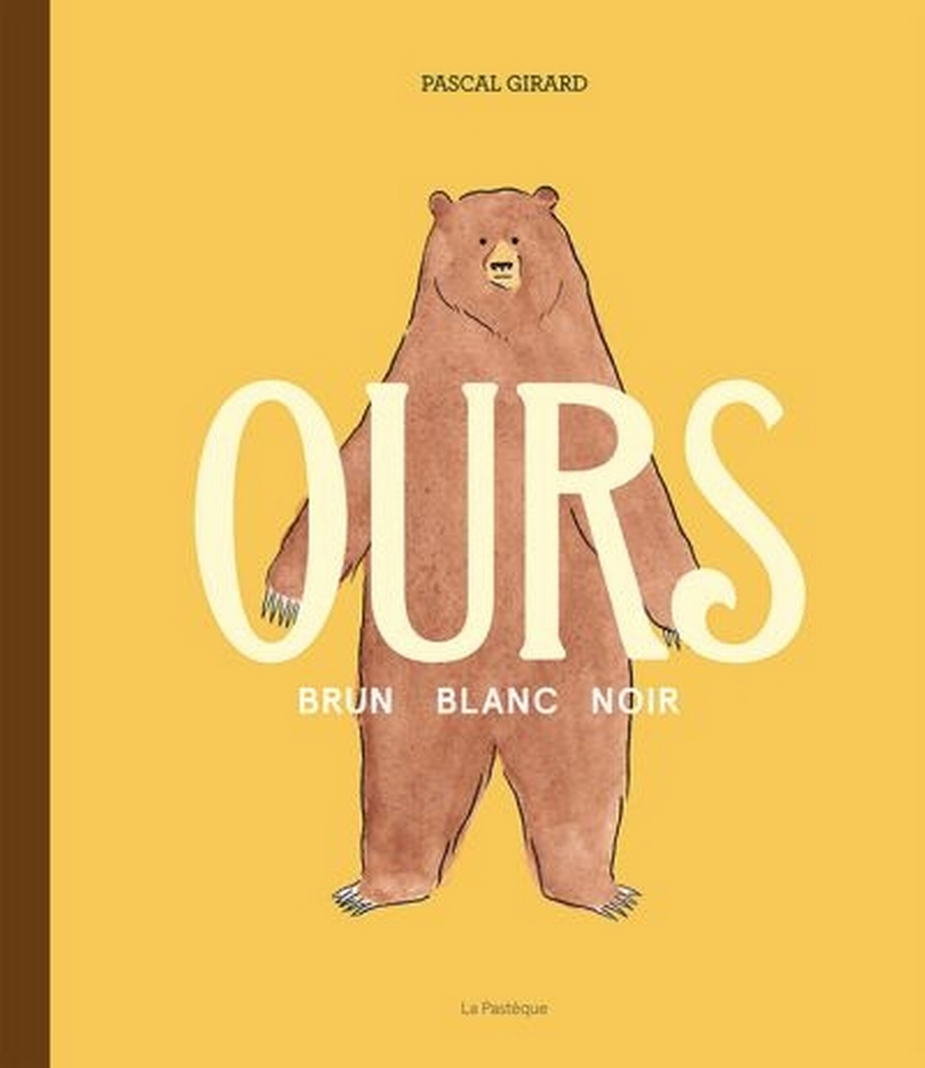 Ours : blanc, brun, noir