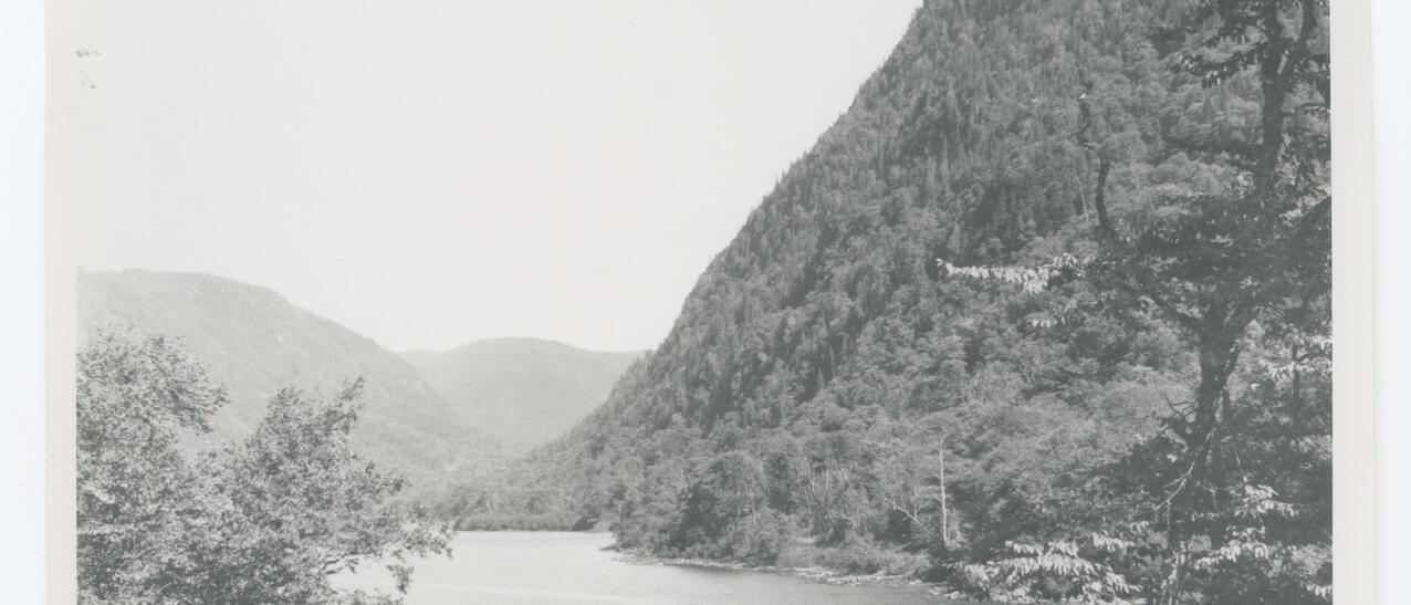 La vallée de la rivière Jacques-Cartier, 1972