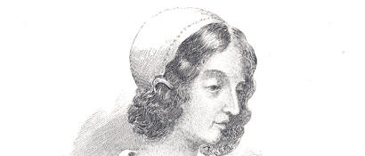 Jeanne Mance, fondatrice des Hospitalières de Montréal, gravure, 1882