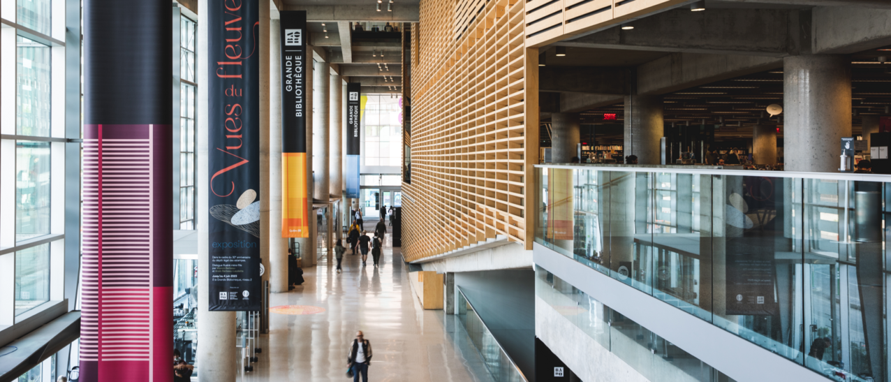 Hall de la Grande Bibliothèque