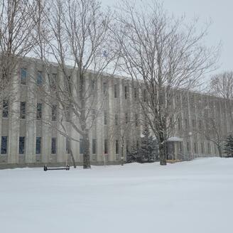 Façade des Archives nationales à Rimouski