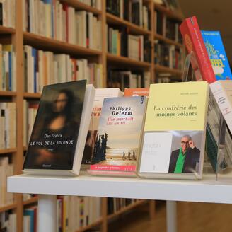 rayon de livres francophones