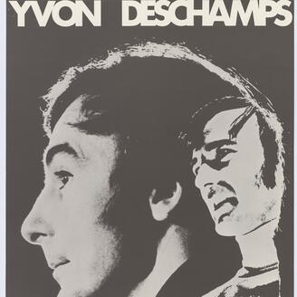 Affiche Yvon Deschamps.