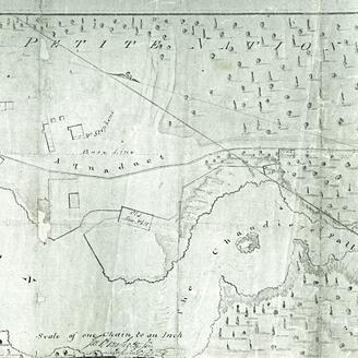 Une carte de la seigneurie de la Petite-Nation