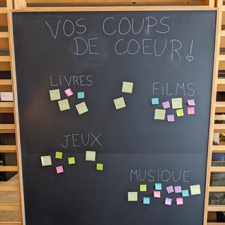 Coups de cœur des usagers