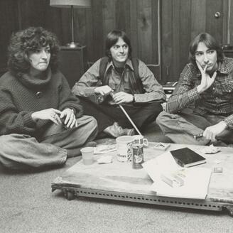 Marie Michèle Desrosiers, Réal Desrosiers, Michel Hinton et Pierre Bertrand.