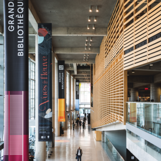 Hall de la Grande Bibliothèque