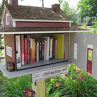 Dans une mini-bibliothèque près de chez toi