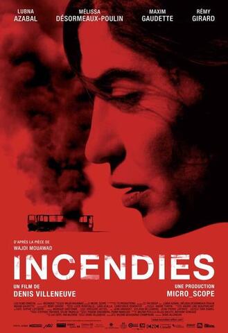 Affiche du film Incendies.