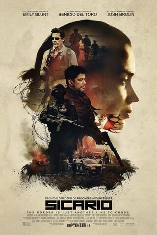 Affiche du film Sicario.