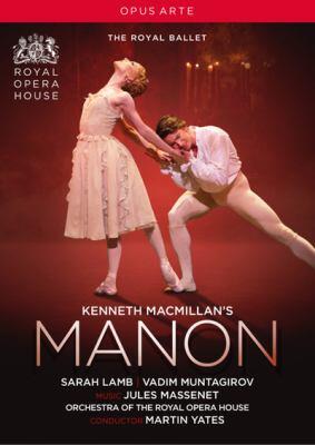 Affiche du ballet L'histoire de Manon.