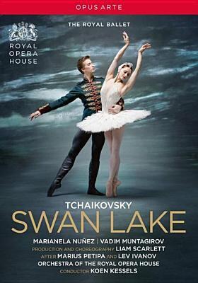 Affiche du ballet Swan Lake.
