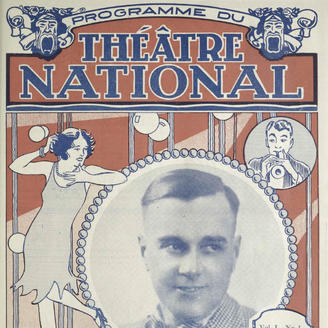 Programme de spectacle du Théâtre national