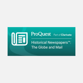 Logo Globe and Mail (ProQuest Historical Newspapers)