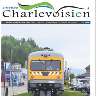 Page couverture de l'Hebdo Charlevoisien, 4 juin 2014