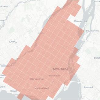 Carte-index des plans d’utilisation du sol de la ville de Montréal