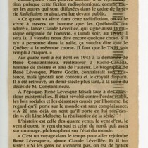 La Presse, 29 octobre 1999