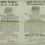 L'avis de recherche émis le 1er décembre 1837, feuille volante.